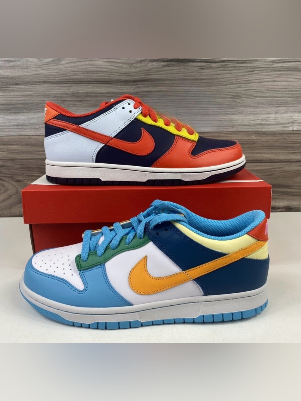 Nike Dunk Low “What The” youth size 4.5 brand new Rare find